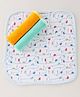 OHMS Terry Knit Hand & Face Towels Car Print Pack of 3 L 41 x B 41 cm - Multicolour