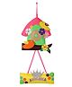 Lill Pumpkins Bird Jungle Theme Customized Personalised Felt Name Alphabet Hanging For Kids Name Plaque - Multicolor