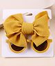 Kidofash Set Of 2 Bow Applique Embellished Headband & Sunglasses - Yellow