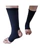 Sahyog Wellness 4 way Stretchable Ankle Compression Support Joint Pain Relief Sprains Tendonitis Reduce 1 Pair - Large