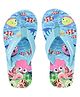 Toothless Sea Life Slip On Flip Flops - Blue
