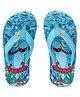 Toothless Slip On Flip Flops - Blue