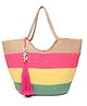 OnEarth Colourfull Jute Tote Bag