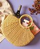 On Earth Hand Bag Water Reed Kauna Grass Small- Beige