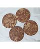 On Earth Quirky Cork Coasters Pack of 6 - Green