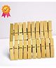 OnEarth Cloth Pegs Bamboo Pack of 20 - Beige