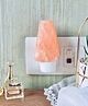 On Earth Compact Natural Rock Shape Himalayan Salt Lamp  Pack of 1 - Pink