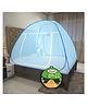 Kolar Double Bed Premium Machardani King Size Mosquito Net - Blue