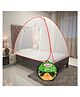 Kolar Single Bed Premium Machardani King Size Mosquito Net - Red