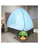 Kolar Single Bed Premium Machardani King Size Mosquito Net - Blue