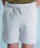 NUSYL  Solid Elasticated Shorts - Grey