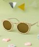 Knotty Ribbons Unisex Checkered Sunglasses- Multi Coloured