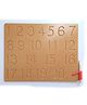 New Pinch Kids Wooden Number Tracing Board - Beige