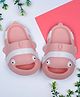 Baby Moo Fish Designed  Waterproof  Anti Skid Flip Flops  -  Pink