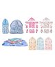 Toddylon New Born Baby Daily Needs Items Gift Combo Essential Bedding & Clothing Set - Blue