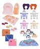 Kwitchy Baby Gift Pack New Born Complete Daily Items Combo - Orange