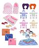 Kwitchy New Born Baby Products All Complete Daily Items Combo - Light Pink