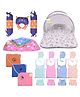 Kwitchy Baby Daily Needs Products All New Born Gift Combo -Grey