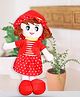 Besties Super Soft Stuffed Huggable Girl Winky Doll Washable Red - Height 60 cm