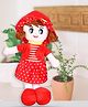Besties Big Size Super Soft Stuffed Huggable Girl Winky Doll Washable Red - Height 100 cm