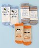 Bonjour Ankle Length Cotton Socks Pack of 3 (Color May Vary)