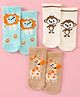 Bonjour Set of Socks Cotton Unisex Assorted,5,Colour may vary 1 (1-2y) Pack of 3