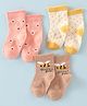 Bonjour Ankle Length Cotton Socks Pack of 3 (Color May Vary)