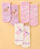 Bonjour Ankle Length Cotton Socks Pack of 3 (Color May Vary)