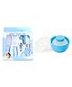 Kritiu Baby Grooming Essential Care Kit & Powder Puff With Case Combo - Blue