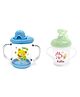 Kritiu Baby Sippy Spout Cup With Handles Pack Of 2 Combo - 200 ml