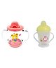 Kritiu Baby Sippy Spout Cup With Handles Pack Of 2 Combo - 200 ml