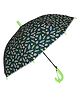 KARBD Umbrella Auto Open with Whistle Outer Space Design - Green Colour