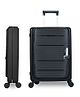 Umai Collapsible & Foldable Hardcase Carry-On Luggage Bags Suitcase for Travel Trolley Bag Tsa Lock Easy to Store - Black