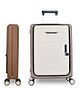 Umai Collapsible & Foldable Hardcase Carry-On Luggage Bags Suitcase for Travel Trolley Bag Tsa Lock Easy to Store - Brown