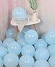 Untumble Pastel Color Balloons For Birthday Baby Shower Decoration Blue - Pack of 50