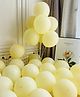 Untumble Pastel Color Balloons Yellow - Pack of 50