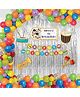 Untumble Music Theme Foil Kit for Kids Birthday - Pack of 108