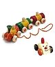 Funwood Games Jumbo Joker Car and Super Train Pull Along Toy For Kids Combo Set (Color May Vary)