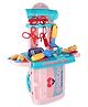 ToyMark Little Doctor Play Set with Briefcase 20 Pieces - Pink
