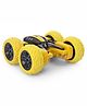 ToyMark RC Stunt Car Toy with LED Light - Yellow
