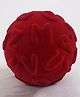 RUBBABU Soft Natural Rubber Alphalearn Ball Red - Diameter 8 cm 