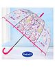 Puchku Clear Umbrella with Unicorn Print for Kids Girls School Pack of 1 ( Random Print & Color)