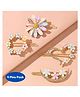 Puchku 4 pcs Rhinestone Hair Pins for Girls -  Multicolor