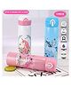 Puchku Unicorn Flask Bottle for Kids School Girls - 500 ml ( Random Design & Color)