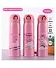 Puchku unicorn flask bottle for kids school girls Pack of 1- Multicolor