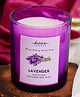 Divine SensesAromatherapy Meditation Manifestation Candles  Lavender Fragrance - Pack of 1