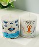 Divine Senses Meditation Pillar Candle for Manifestation- 2 (100 gm each)