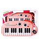 Fiddlerz Musical Piano 24 Keys Mini Cartoon Piano Music Keyboards For Baby Educational Toy Musical Instruments - Pink