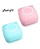 Ortis Silicone Massage Bath Brush Pack of 2 -