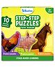 Skillmatics Step by Step Puzzle Farm Animal Jigsaw Puzzle - 40 Pieces
